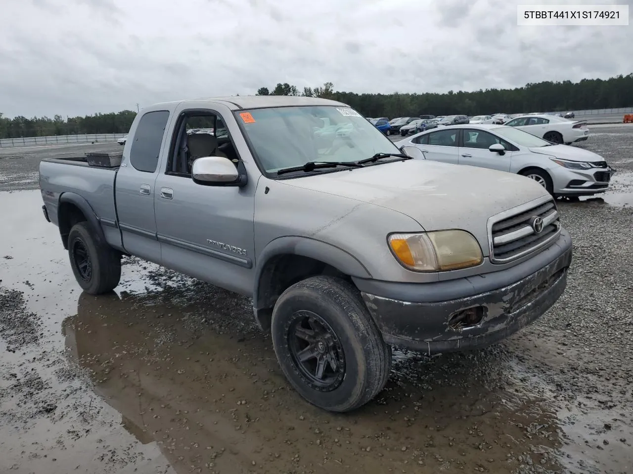 2001 Toyota Tundra Access Cab VIN: 5TBBT441X1S174921 Lot: 73216664