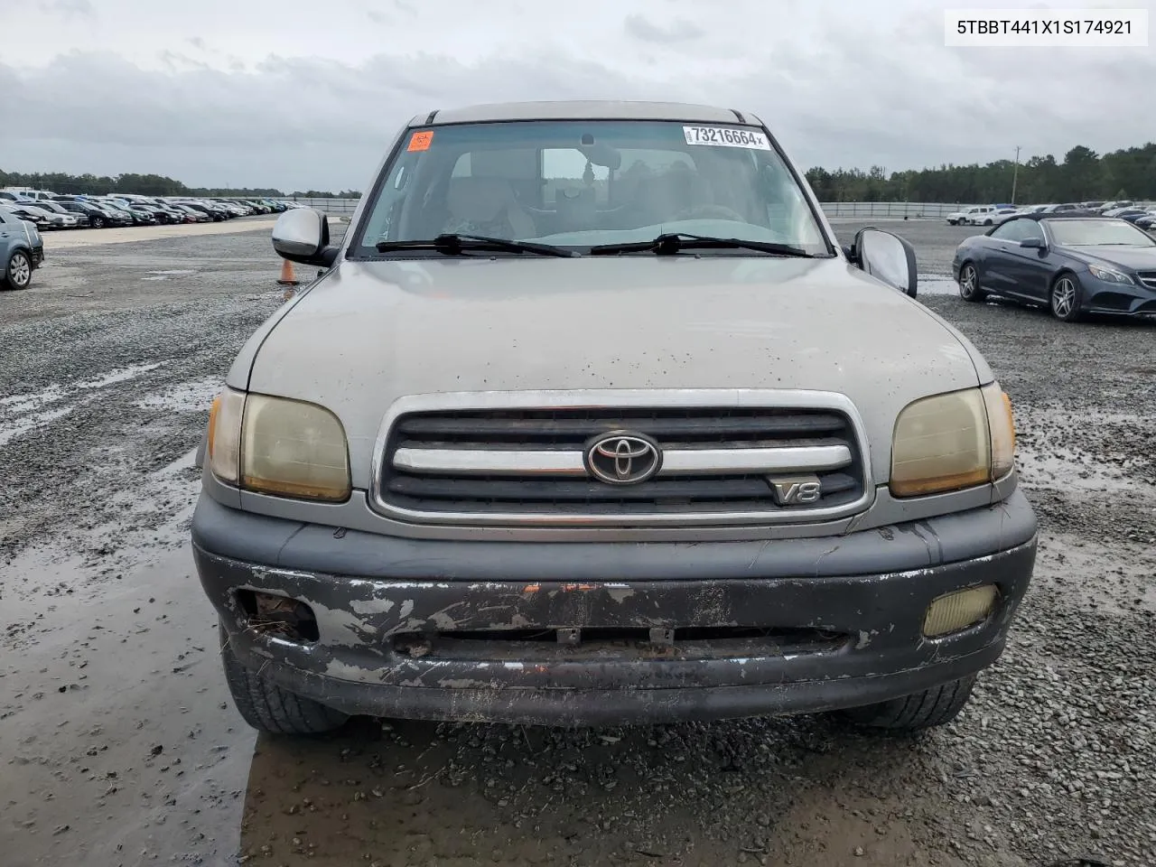 2001 Toyota Tundra Access Cab VIN: 5TBBT441X1S174921 Lot: 73216664