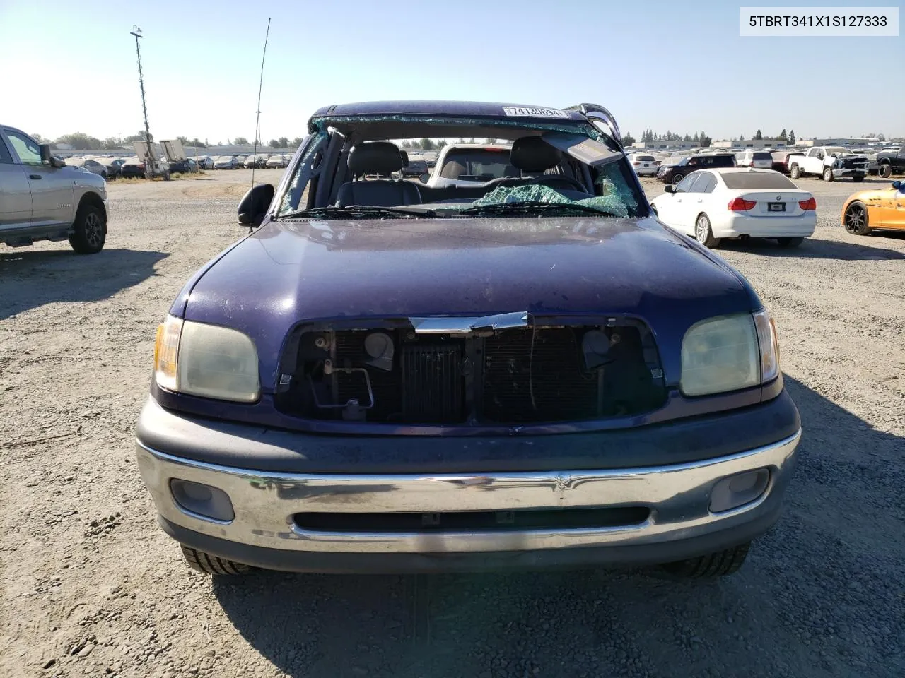 2001 Toyota Tundra Access Cab VIN: 5TBRT341X1S127333 Lot: 74139694