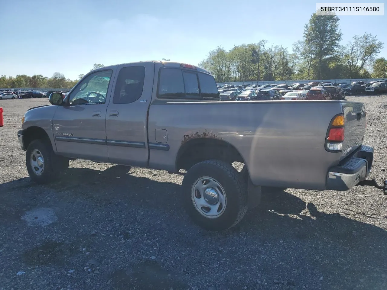 2001 Toyota Tundra Access Cab VIN: 5TBRT34111S146580 Lot: 74391684