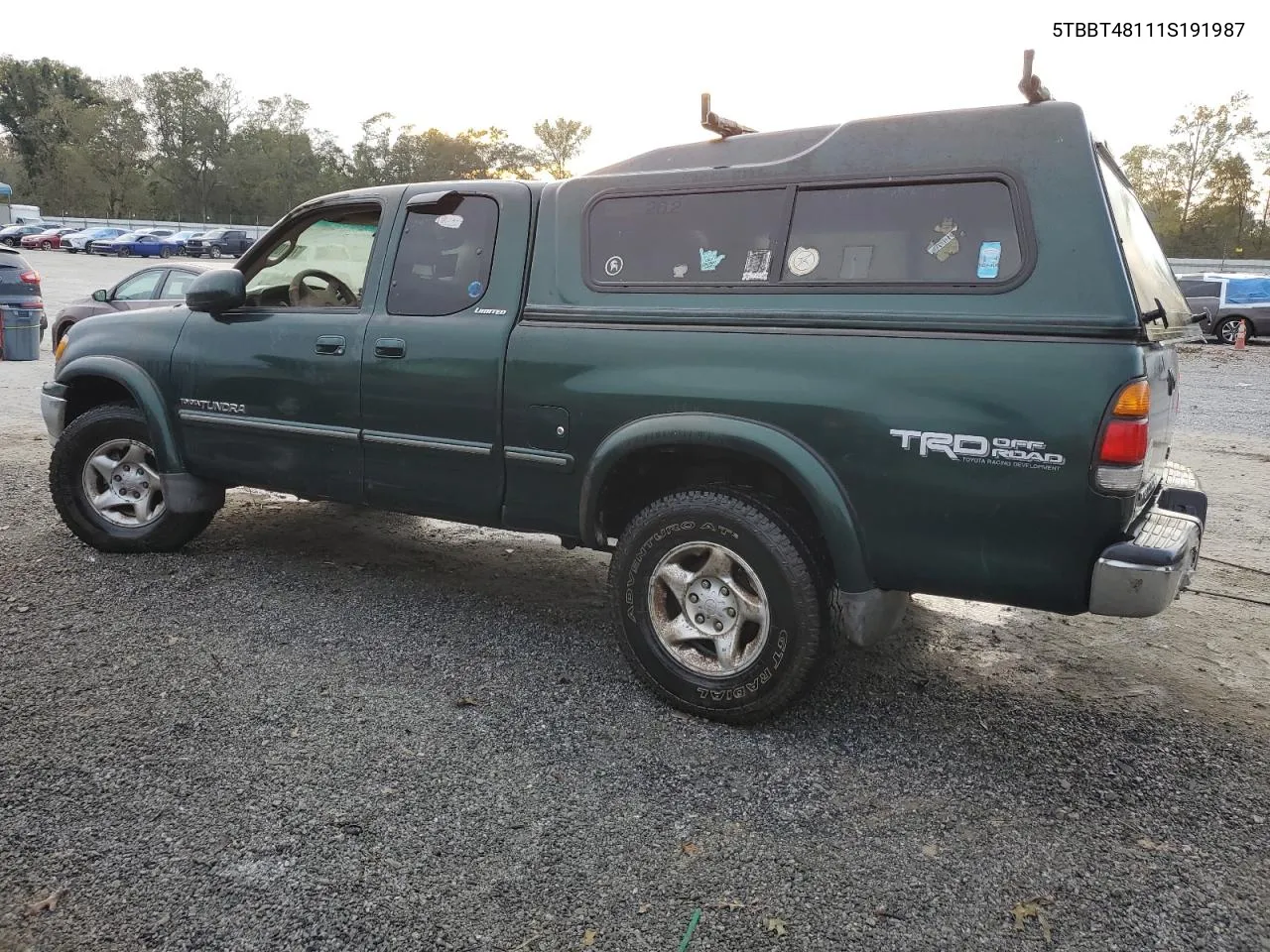 5TBBT48111S191987 2001 Toyota Tundra Access Cab Limited