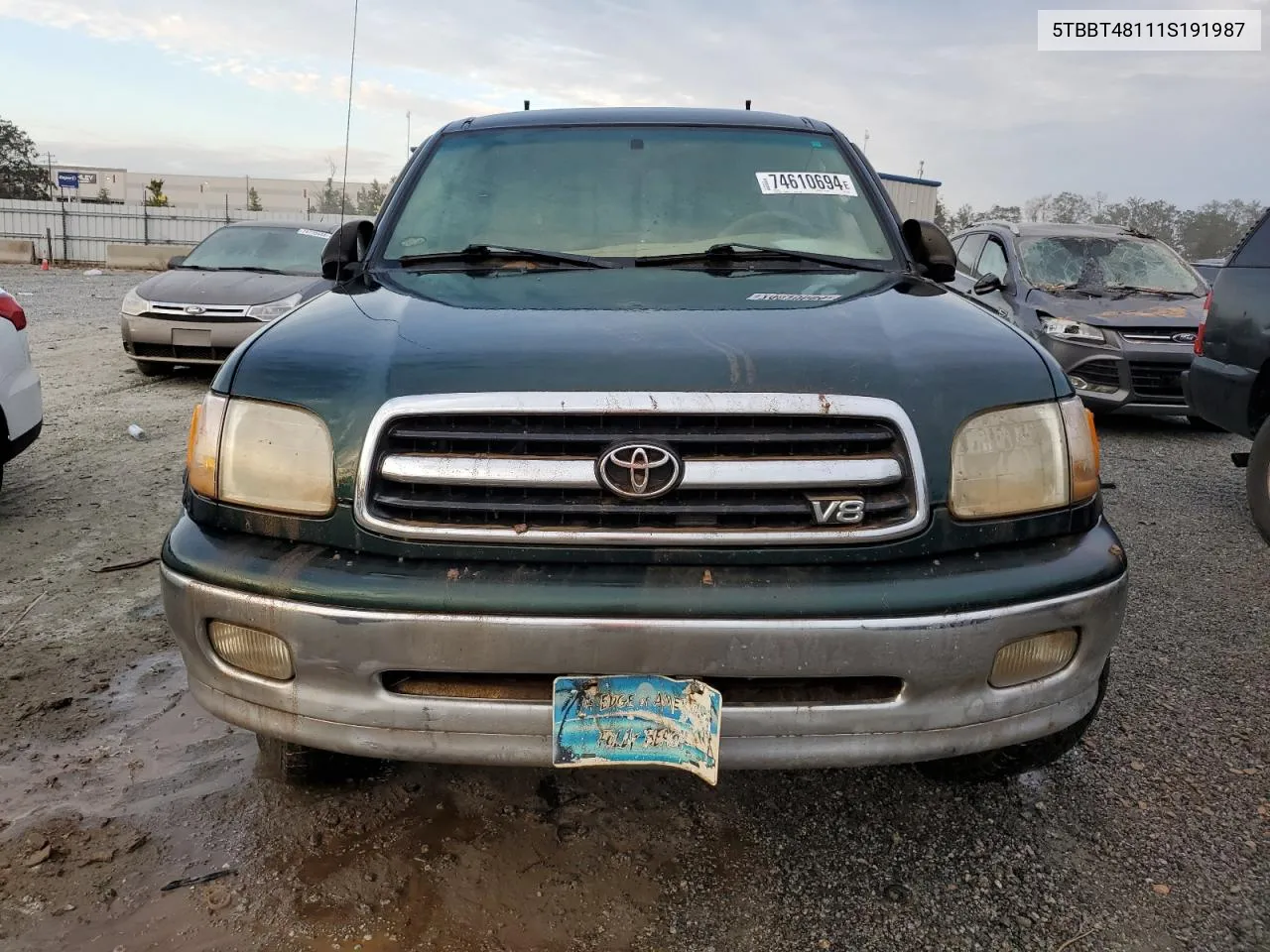 5TBBT48111S191987 2001 Toyota Tundra Access Cab Limited