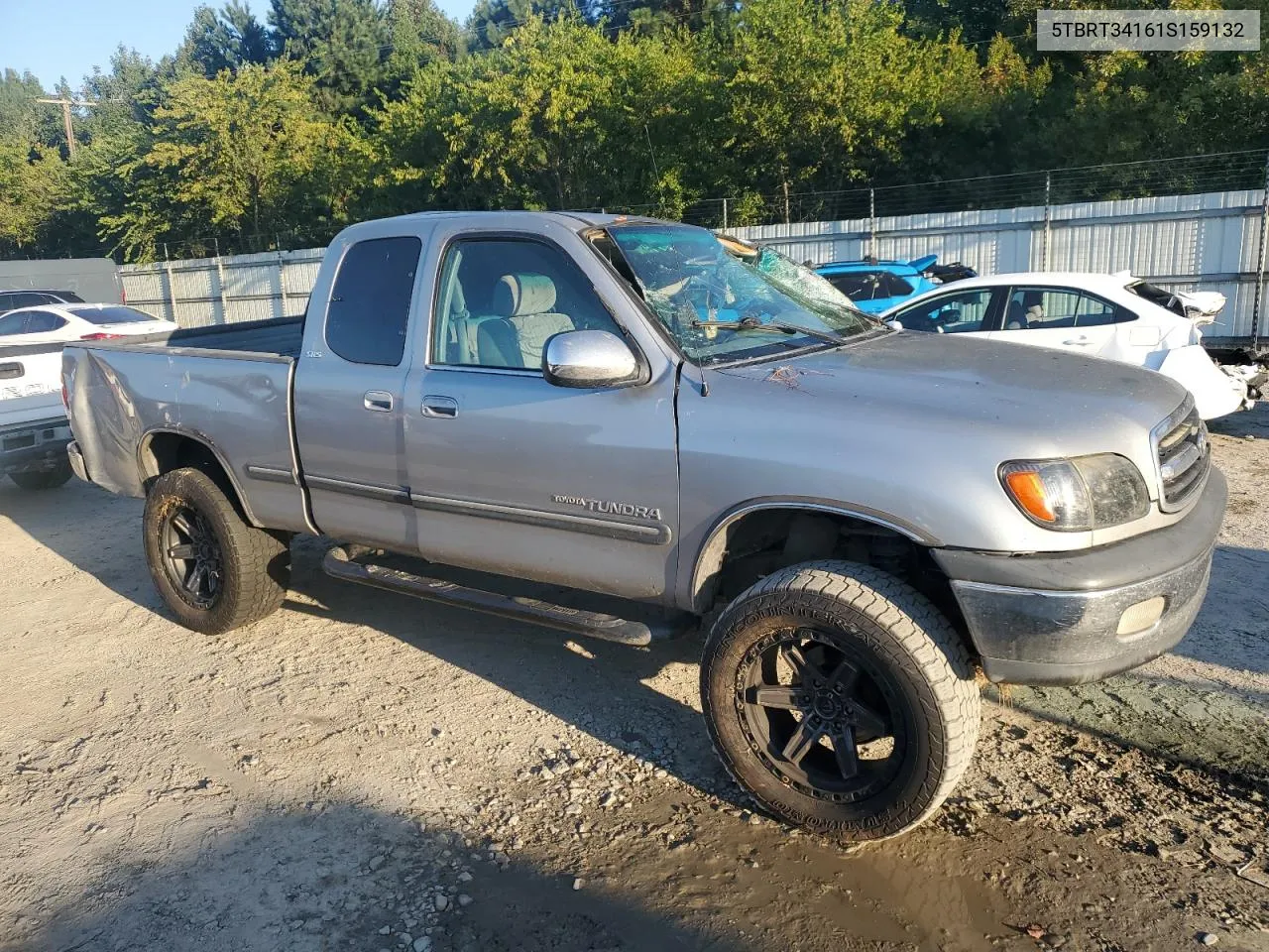 2001 Toyota Tundra Access Cab VIN: 5TBRT34161S159132 Lot: 74693054