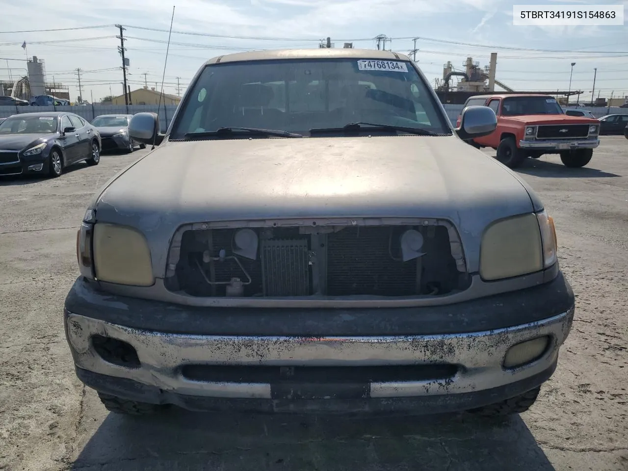 2001 Toyota Tundra Access Cab VIN: 5TBRT34191S154863 Lot: 74768134