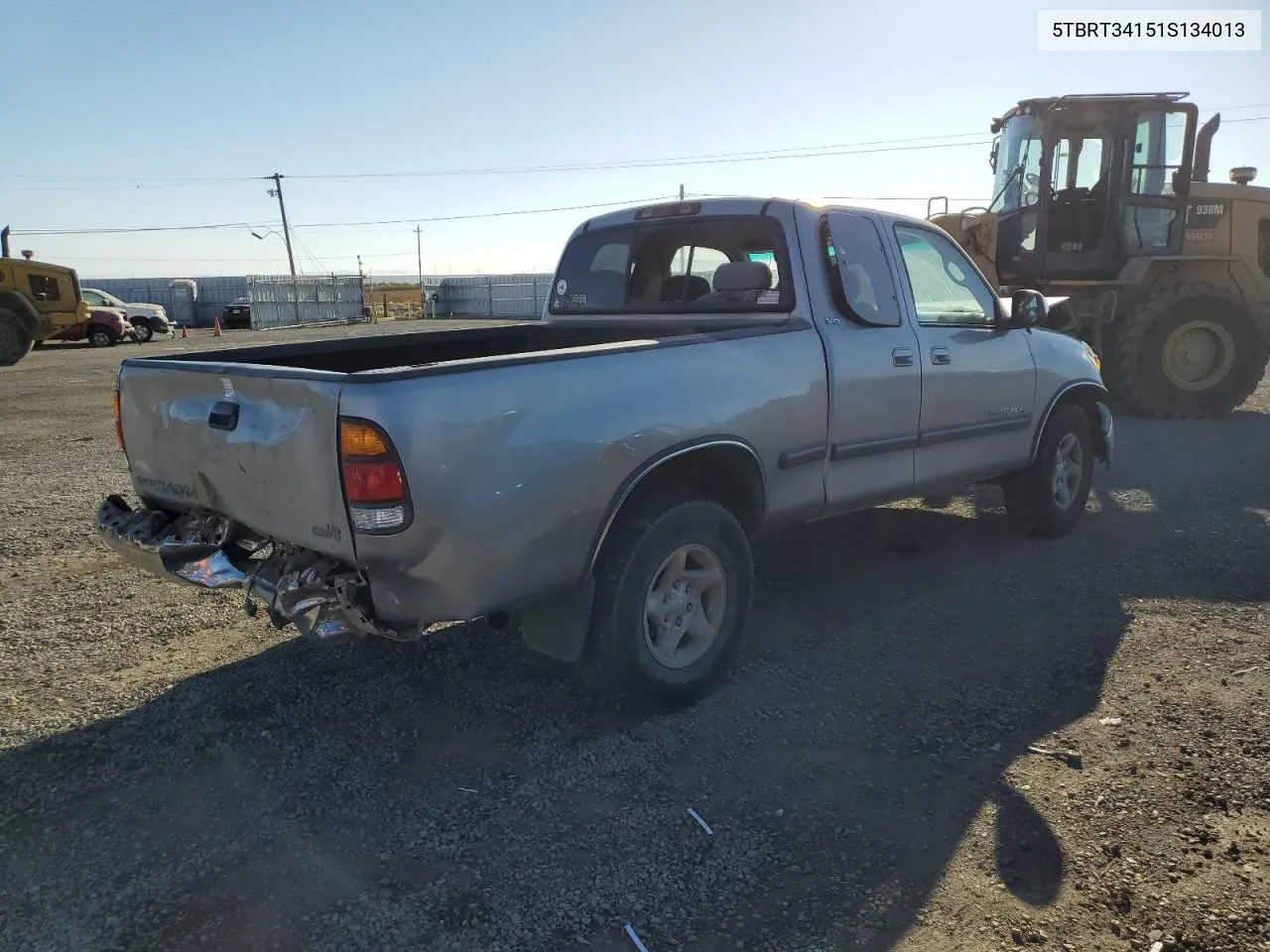 2001 Toyota Tundra Access Cab VIN: 5TBRT34151S134013 Lot: 75220104