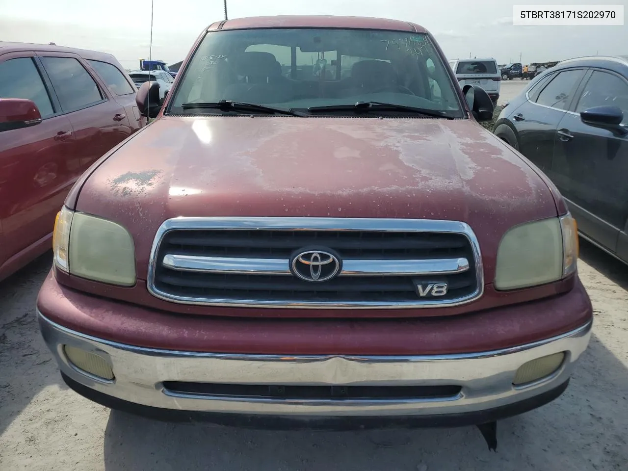 2001 Toyota Tundra Access Cab Limited VIN: 5TBRT38171S202970 Lot: 75335854