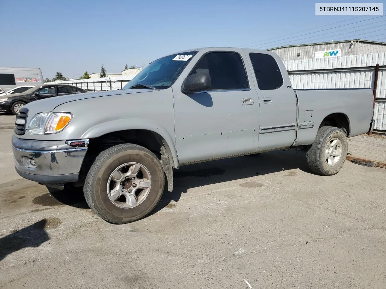 2001 Toyota Tundra Access Cab Sr5 VIN: 5TBRN34111S207145 Lot: 75406624