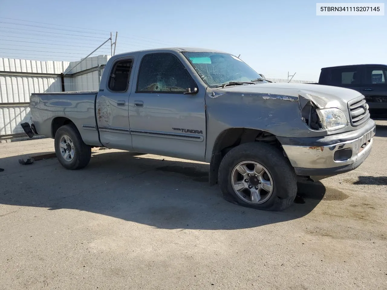 2001 Toyota Tundra Access Cab Sr5 VIN: 5TBRN34111S207145 Lot: 75406624