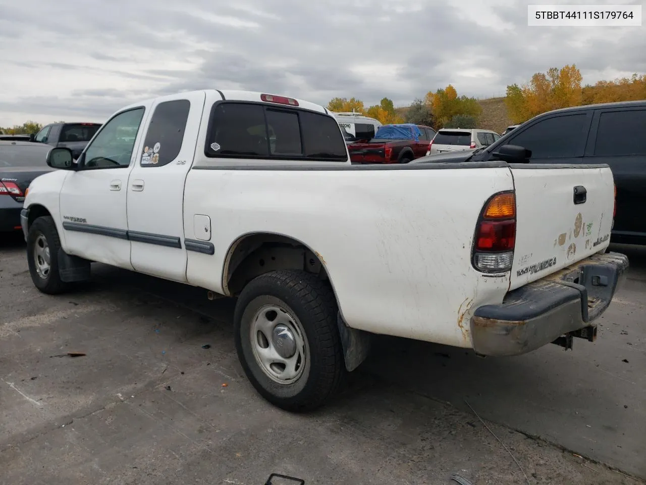 2001 Toyota Tundra Access Cab VIN: 5TBBT44111S179764 Lot: 76763664