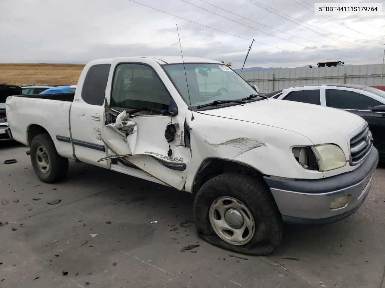 2001 Toyota Tundra Access Cab VIN: 5TBBT44111S179764 Lot: 76763664