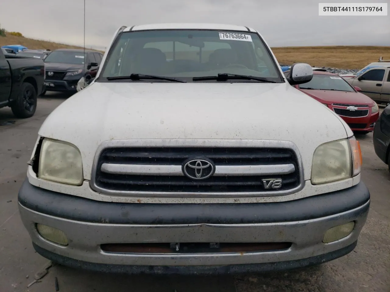 2001 Toyota Tundra Access Cab VIN: 5TBBT44111S179764 Lot: 76763664