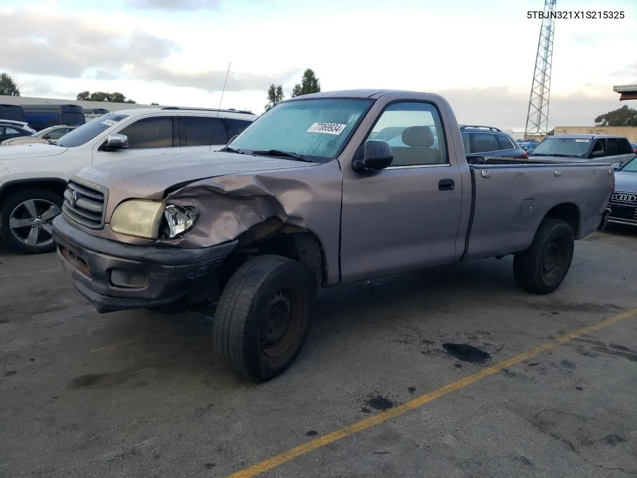 2001 Toyota Tundra VIN: 5TBJN321X1S215325 Lot: 77069934