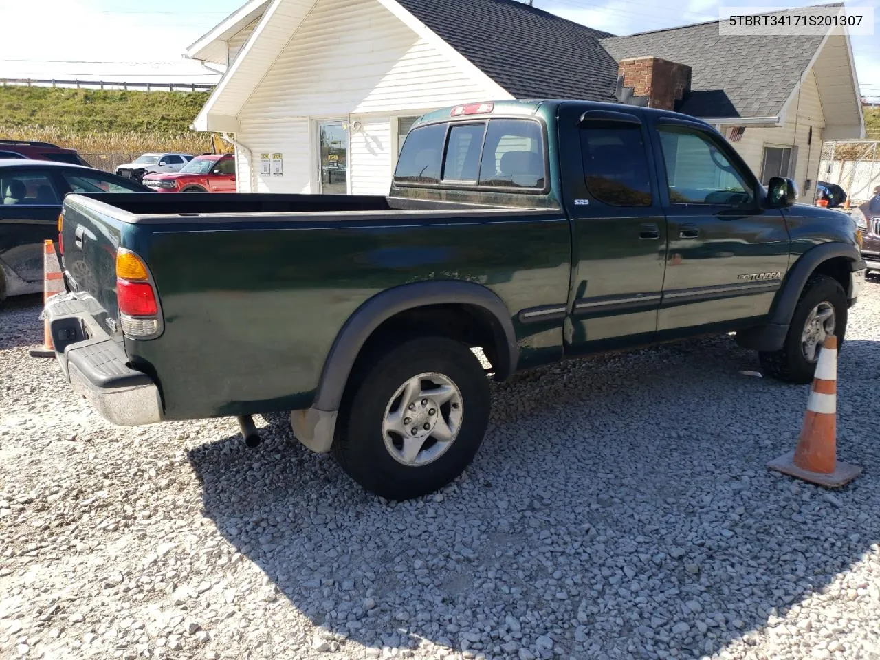 2001 Toyota Tundra Access Cab VIN: 5TBRT34171S201307 Lot: 77317134