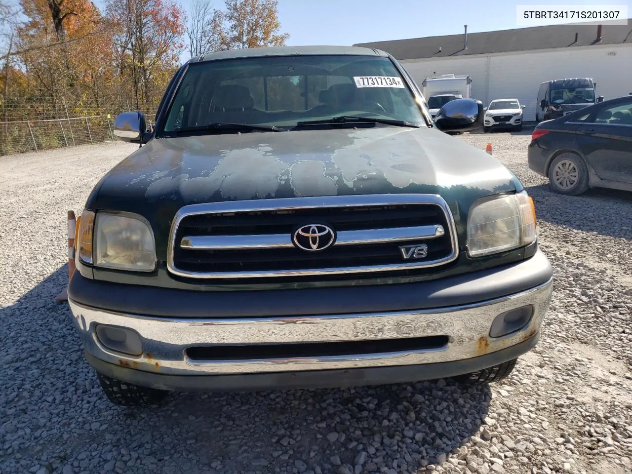 2001 Toyota Tundra Access Cab VIN: 5TBRT34171S201307 Lot: 77317134