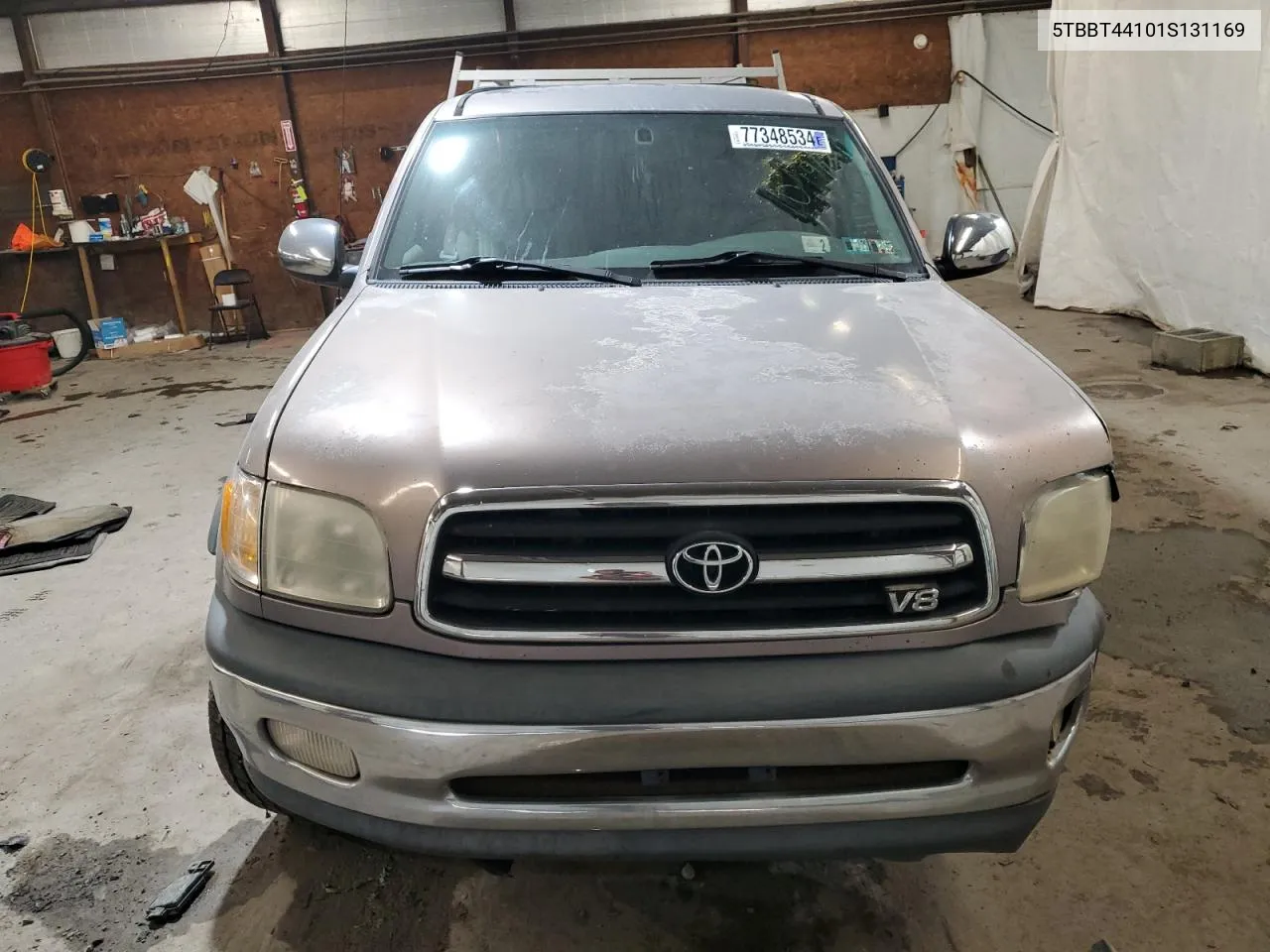 2001 Toyota Tundra Access Cab VIN: 5TBBT44101S131169 Lot: 77348534