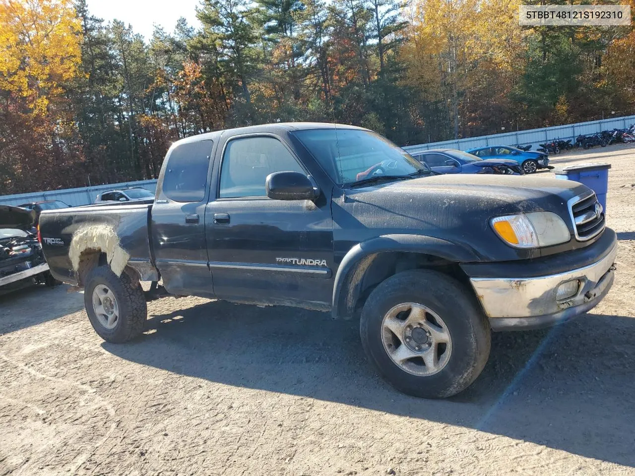 5TBBT48121S192310 2001 Toyota Tundra Access Cab Limited