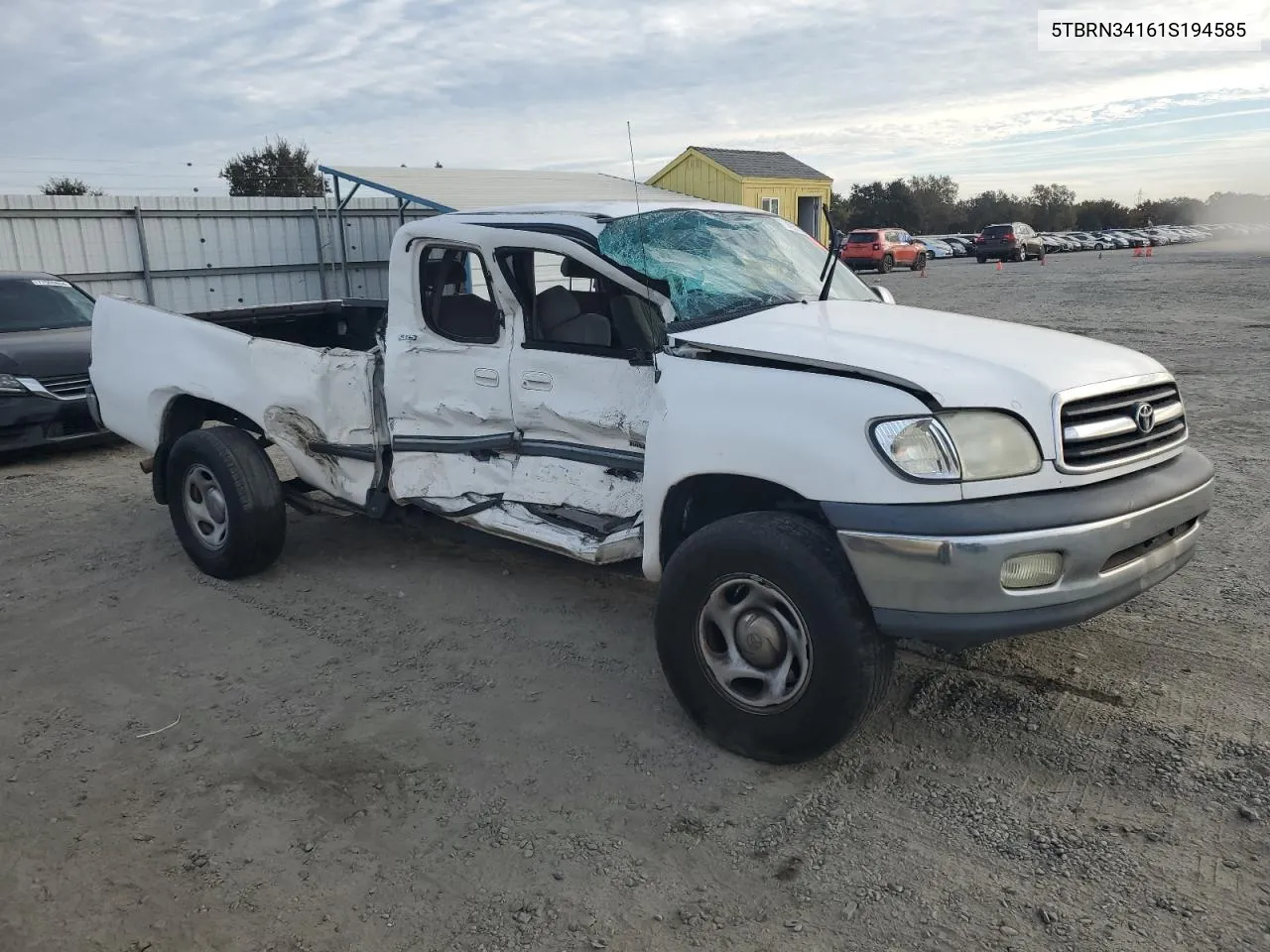 2001 Toyota Tundra Access Cab Sr5 VIN: 5TBRN34161S194585 Lot: 77493734