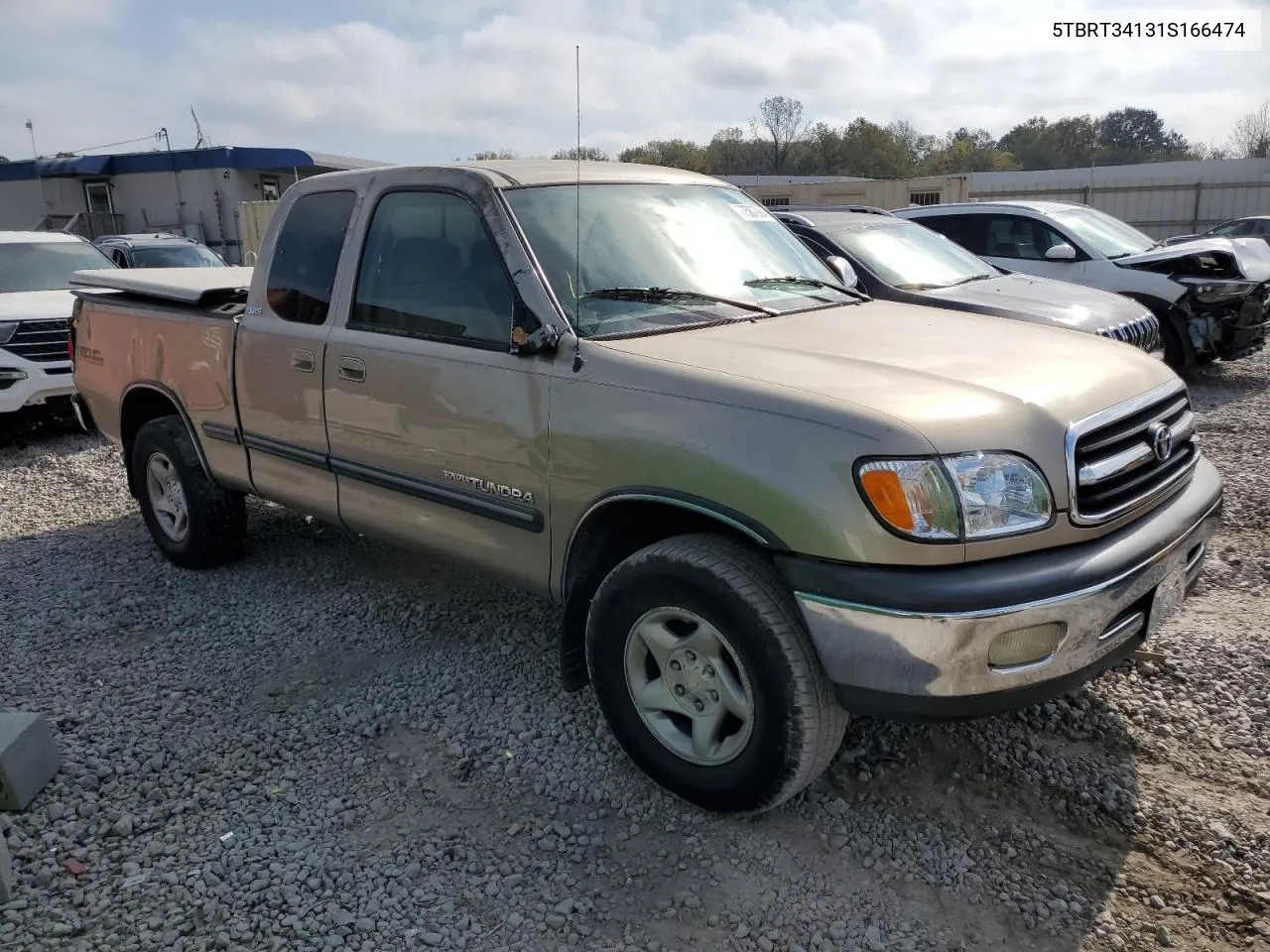 2001 Toyota Tundra Access Cab VIN: 5TBRT34131S166474 Lot: 77587994