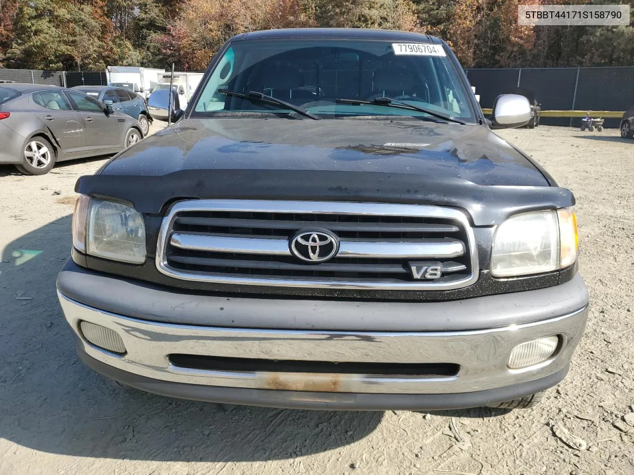 2001 Toyota Tundra Access Cab VIN: 5TBBT44171S158790 Lot: 77906704