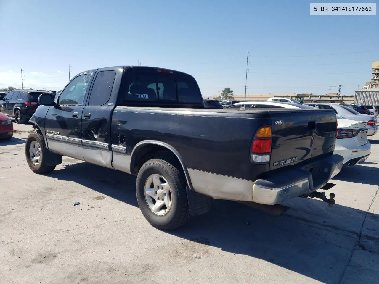 2001 Toyota Tundra Access Cab VIN: 5TBRT34141S177662 Lot: 77916374