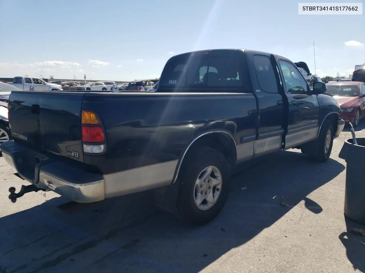 2001 Toyota Tundra Access Cab VIN: 5TBRT34141S177662 Lot: 77916374