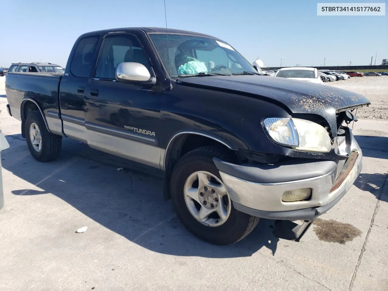 2001 Toyota Tundra Access Cab VIN: 5TBRT34141S177662 Lot: 77916374