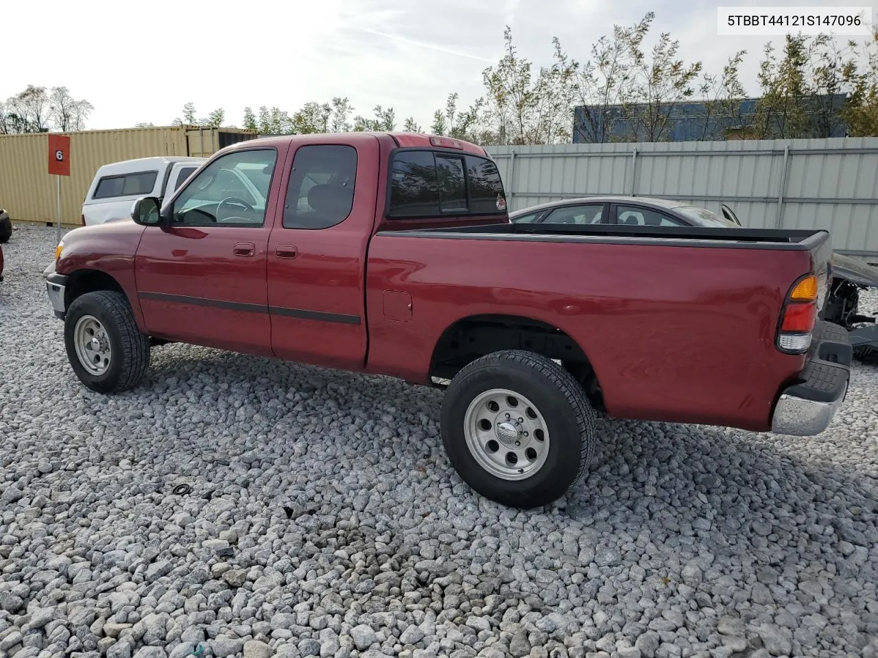 2001 Toyota Tundra Access Cab VIN: 5TBBT44121S147096 Lot: 78378784