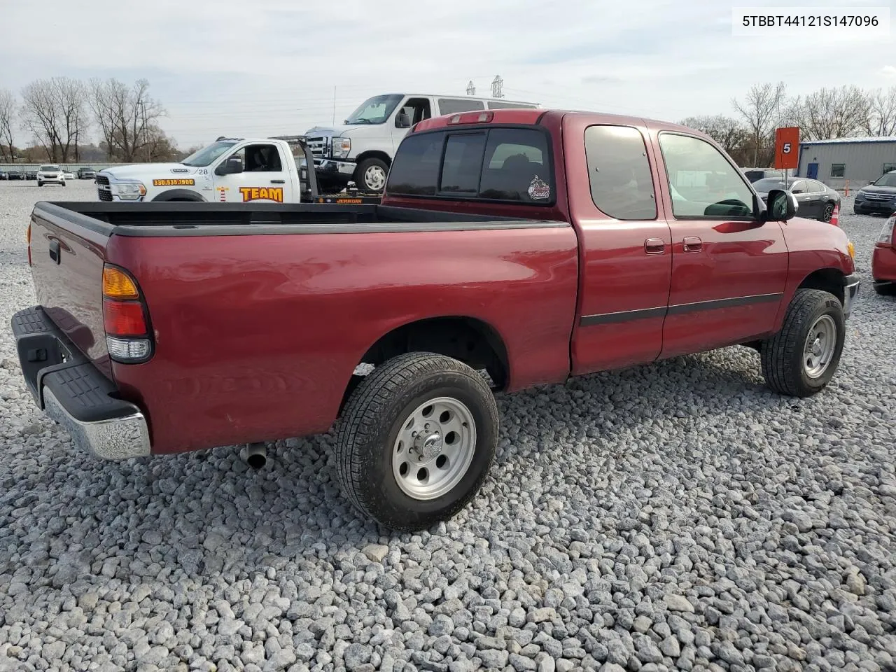 2001 Toyota Tundra Access Cab VIN: 5TBBT44121S147096 Lot: 78378784