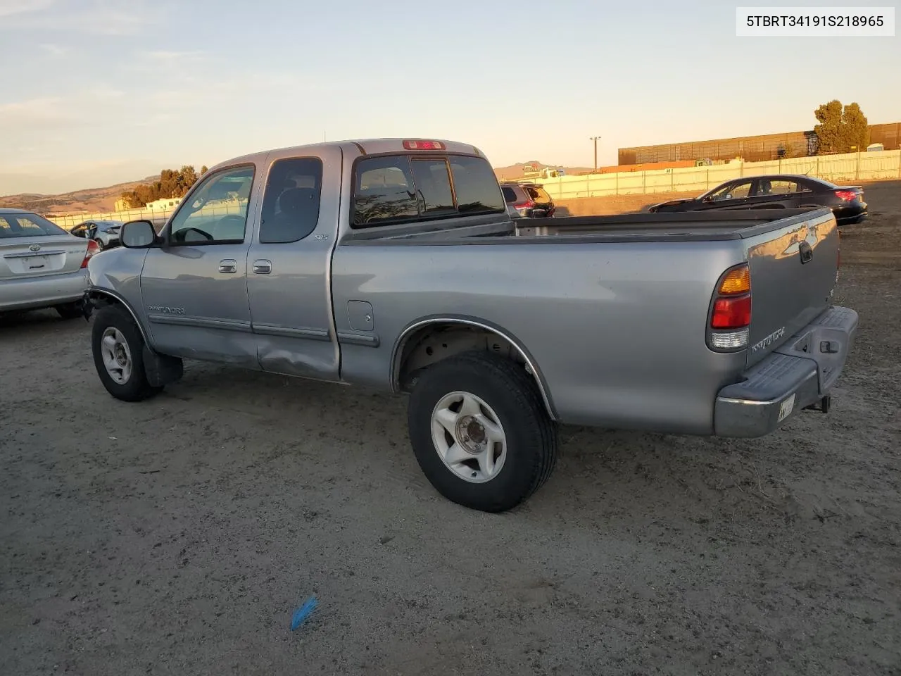 2001 Toyota Tundra Access Cab VIN: 5TBRT34191S218965 Lot: 78927774