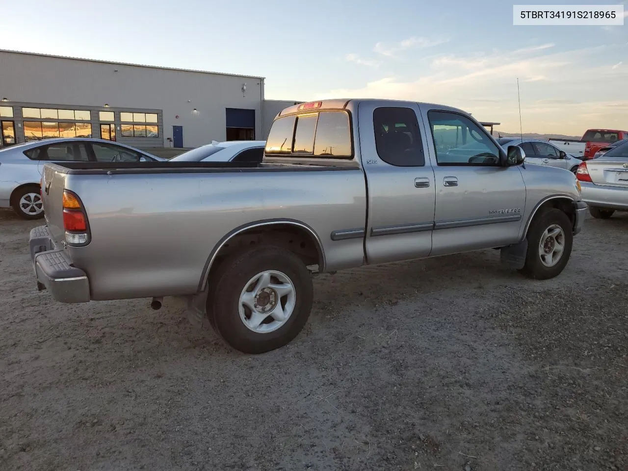 2001 Toyota Tundra Access Cab VIN: 5TBRT34191S218965 Lot: 78927774