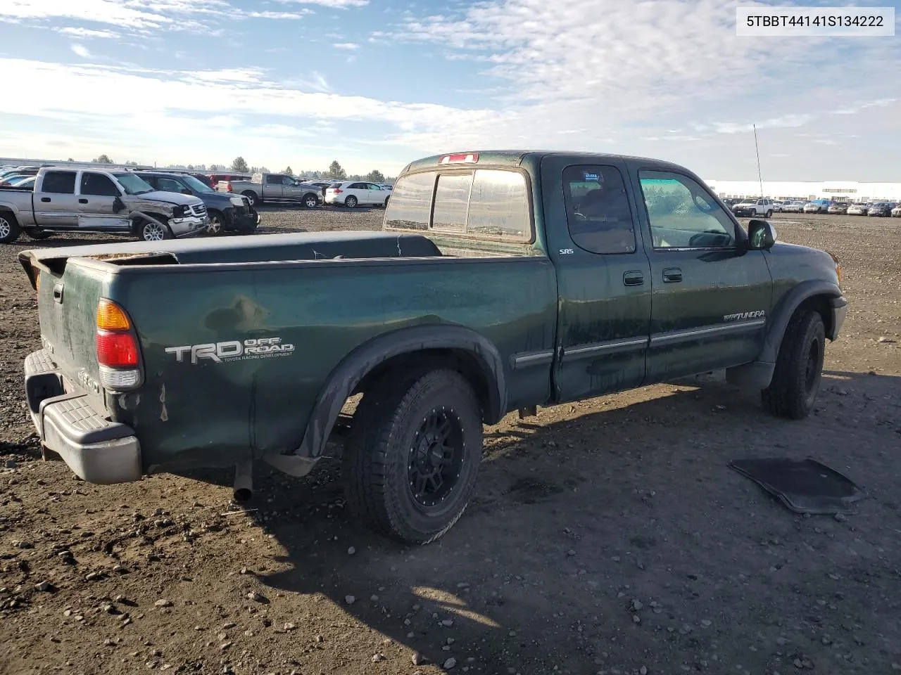 2001 Toyota Tundra Access Cab VIN: 5TBBT44141S134222 Lot: 79484474