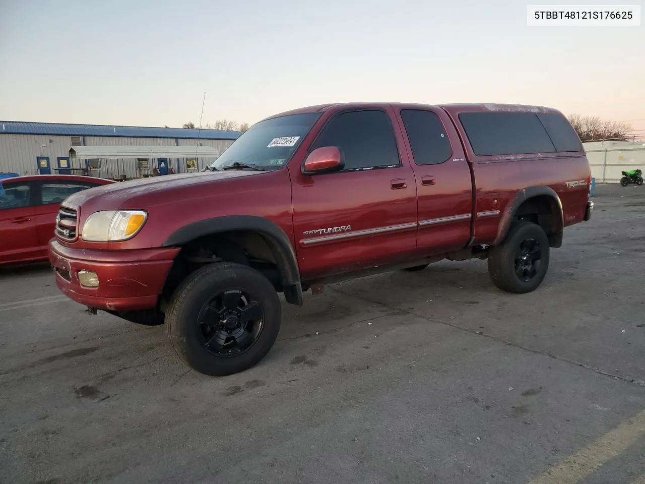 2001 Toyota Tundra Access Cab Limited VIN: 5TBBT48121S176625 Lot: 80222904