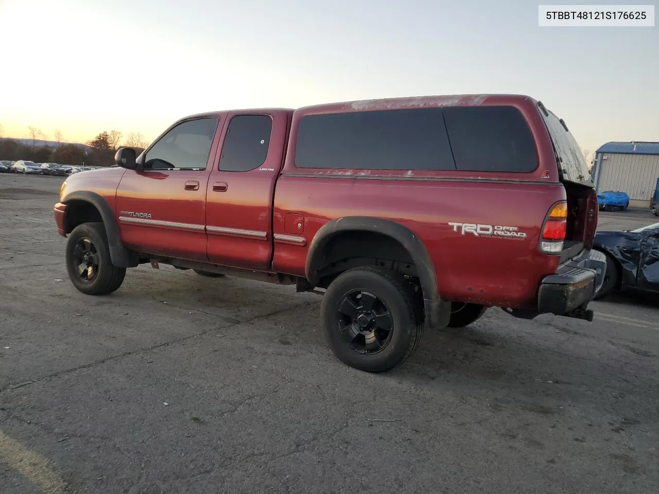 2001 Toyota Tundra Access Cab Limited VIN: 5TBBT48121S176625 Lot: 80222904