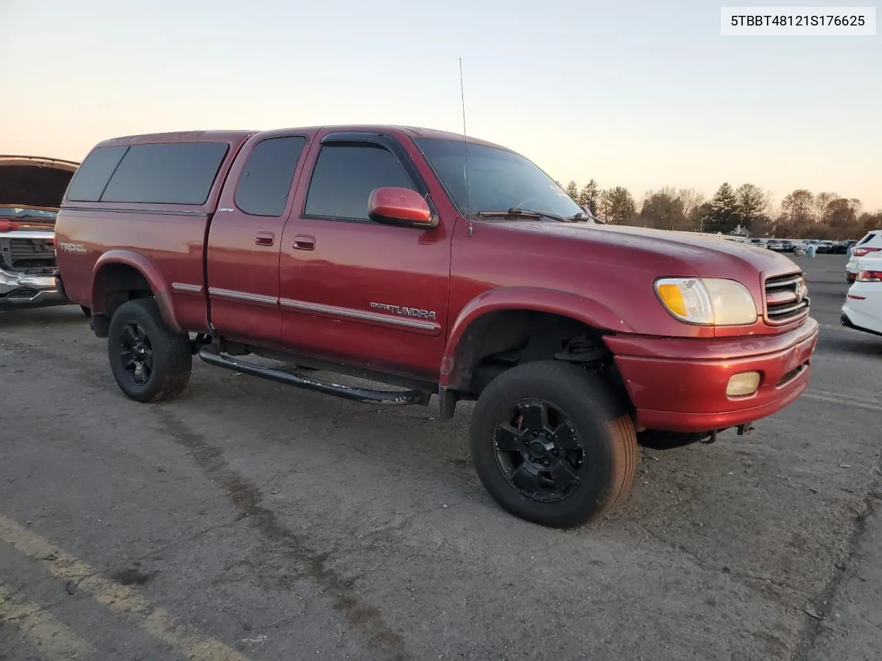 2001 Toyota Tundra Access Cab Limited VIN: 5TBBT48121S176625 Lot: 80222904