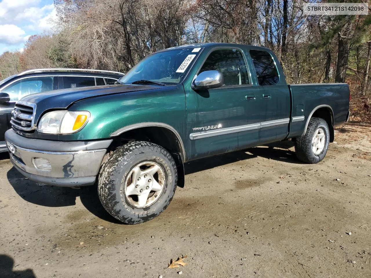 2001 Toyota Tundra Access Cab VIN: 5TBRT34121S142098 Lot: 80231964