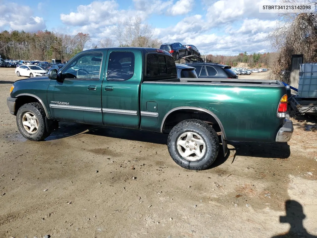 2001 Toyota Tundra Access Cab VIN: 5TBRT34121S142098 Lot: 80231964