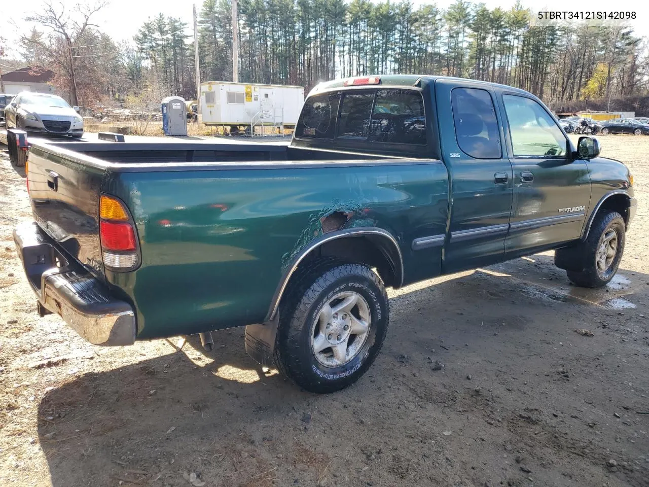 2001 Toyota Tundra Access Cab VIN: 5TBRT34121S142098 Lot: 80231964