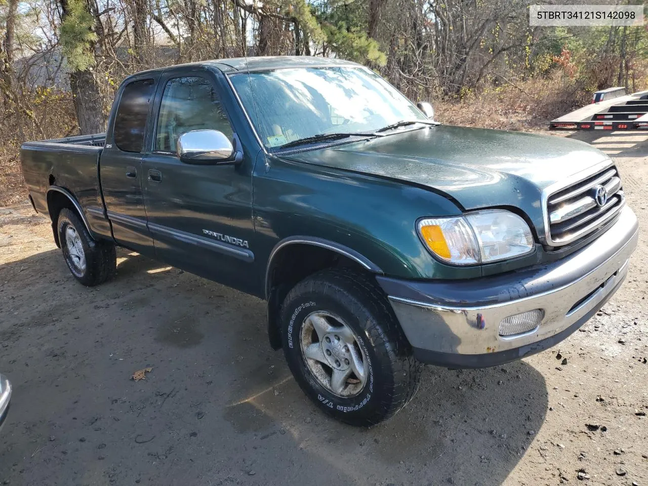 2001 Toyota Tundra Access Cab VIN: 5TBRT34121S142098 Lot: 80231964