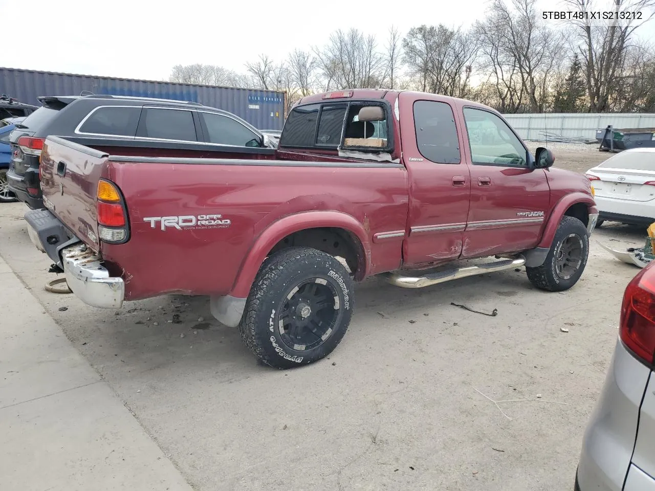 2001 Toyota Tundra Access Cab Limited VIN: 5TBBT481X1S213212 Lot: 80241864