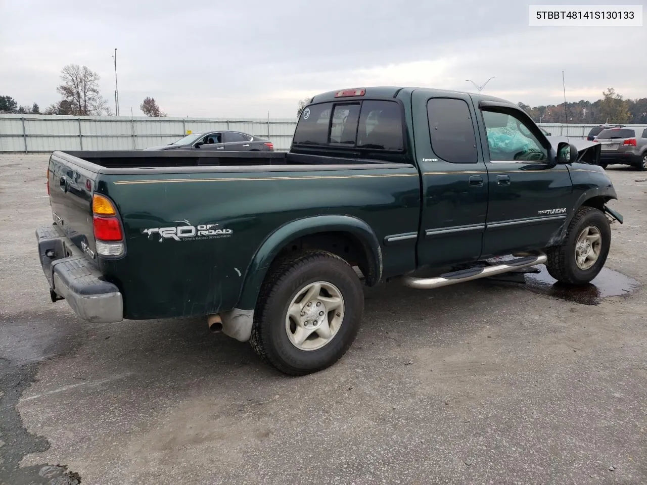 2001 Toyota Tundra Access Cab Limited VIN: 5TBBT48141S130133 Lot: 81524004