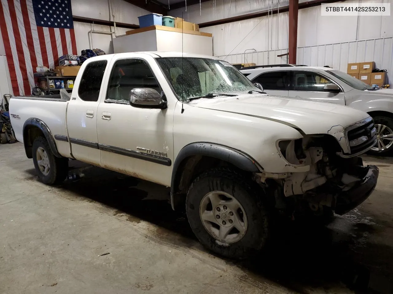 2002 Toyota Tundra Access Cab VIN: 5TBBT44142S253213 Lot: 37503444