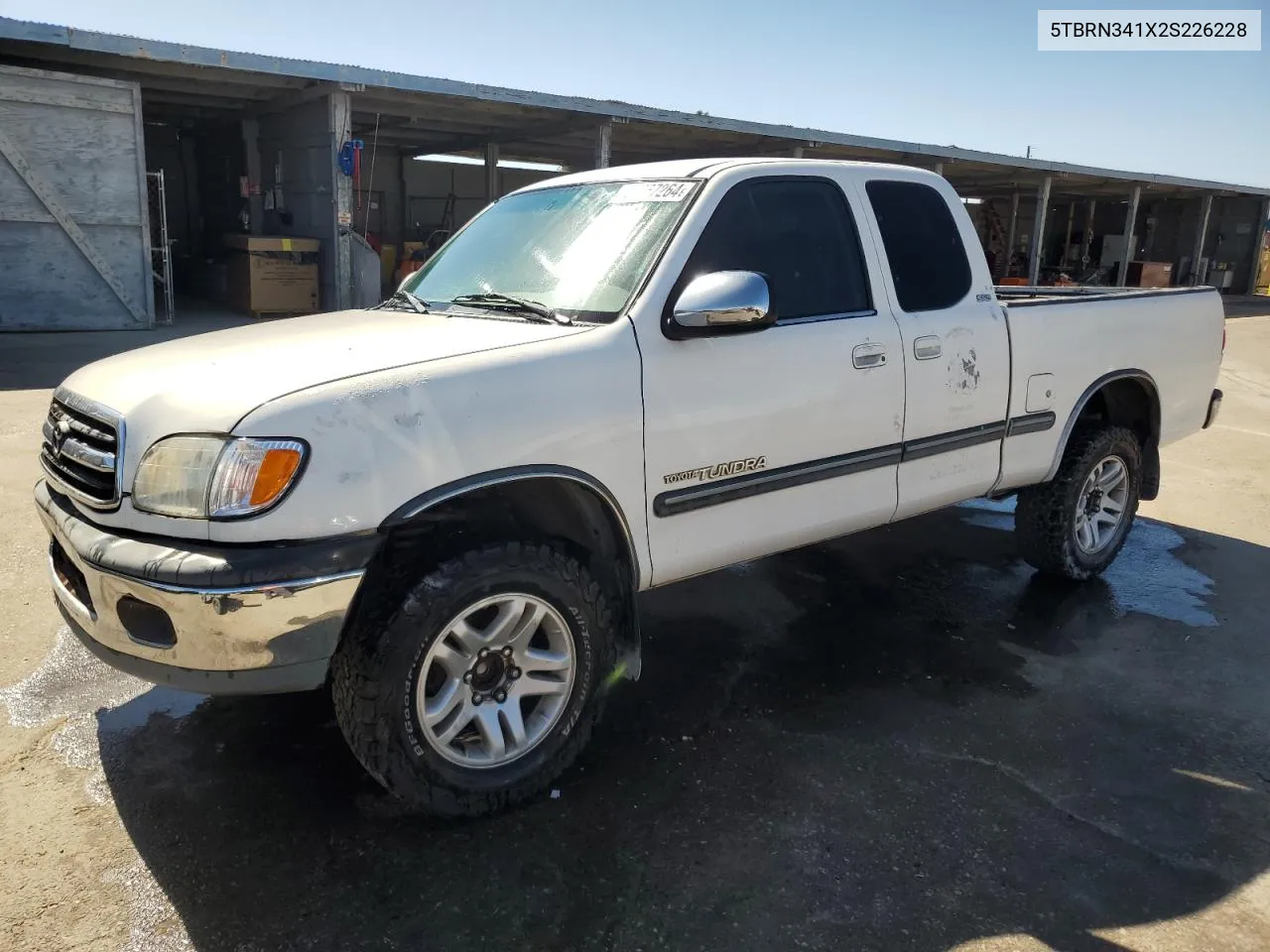 5TBRN341X2S226228 2002 Toyota Tundra Access Cab Sr5