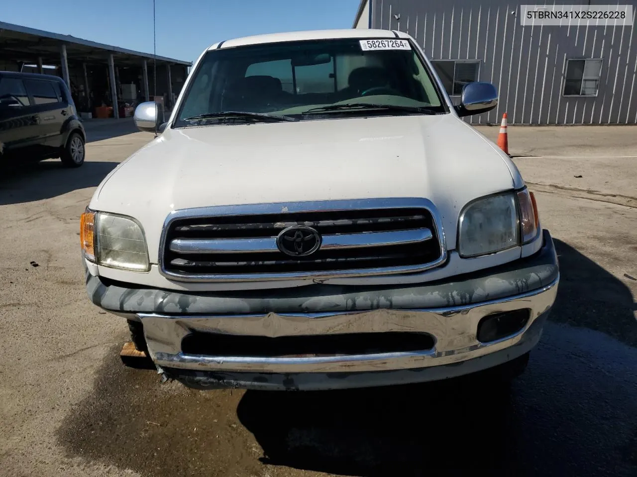 2002 Toyota Tundra Access Cab Sr5 VIN: 5TBRN341X2S226228 Lot: 58267264