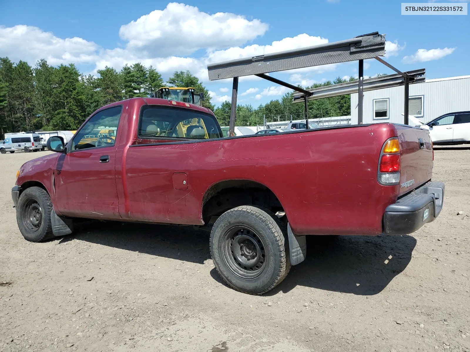 2002 Toyota Tundra VIN: 5TBJN32122S331572 Lot: 63877194