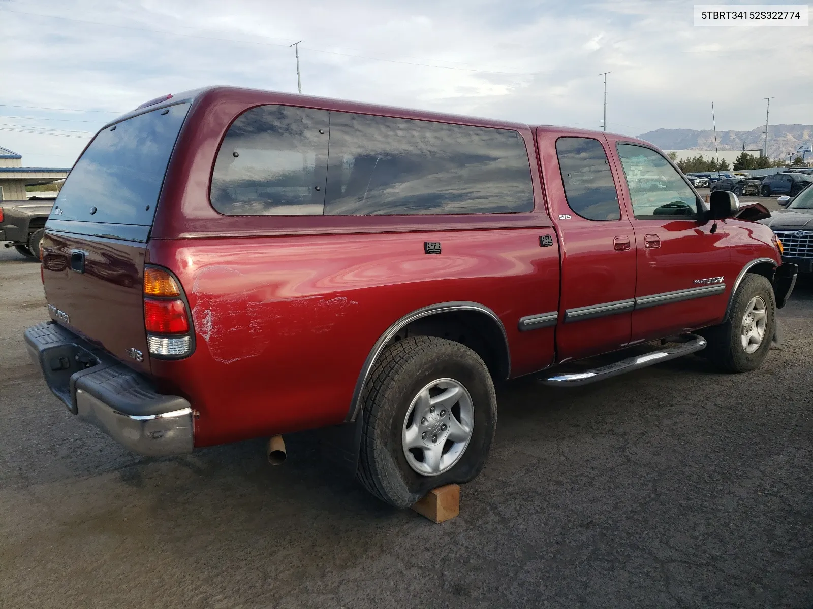 2002 Toyota Tundra Access Cab VIN: 5TBRT34152S322774 Lot: 64479544