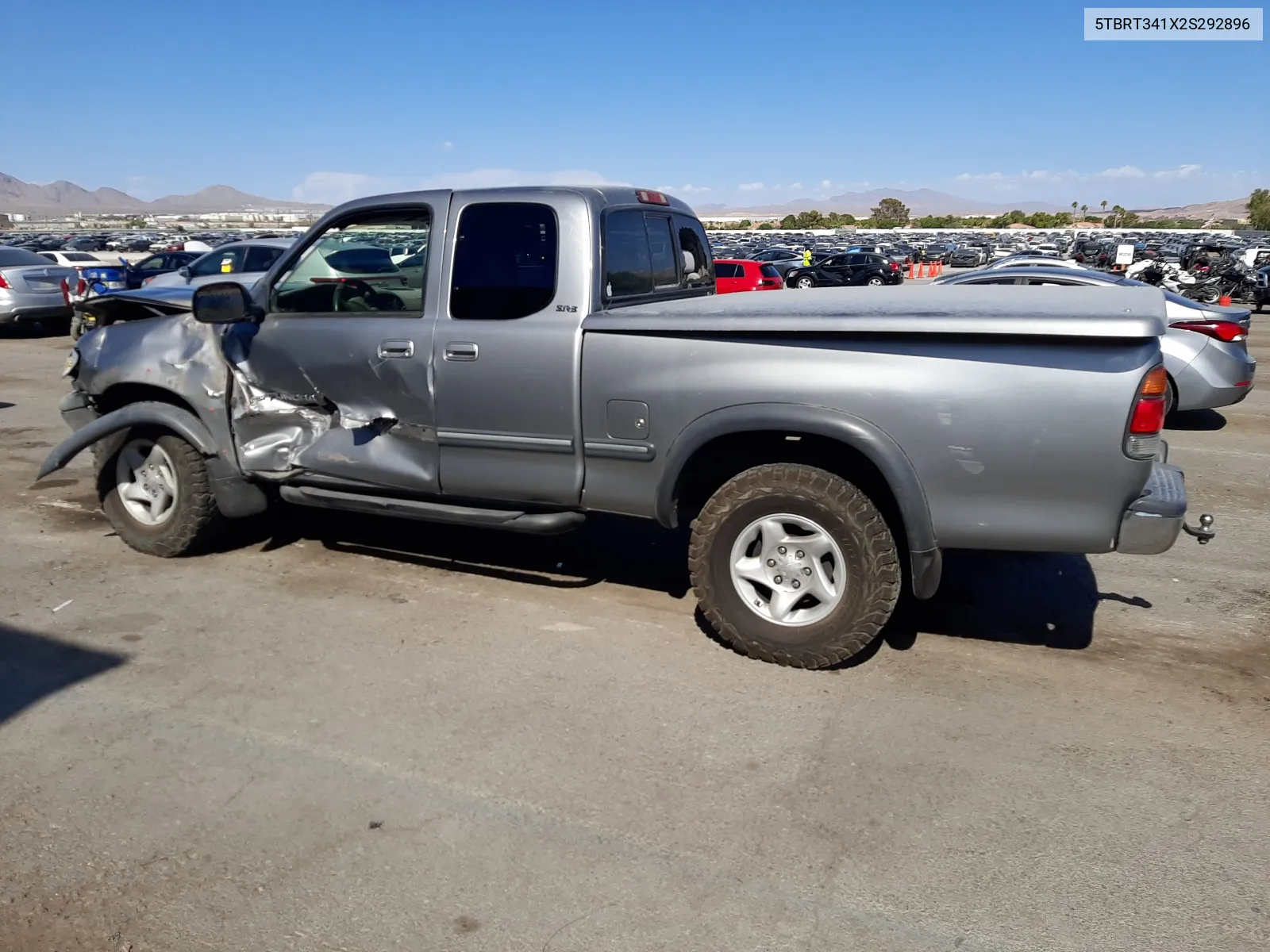 2002 Toyota Tundra Access Cab VIN: 5TBRT341X2S292896 Lot: 67168384