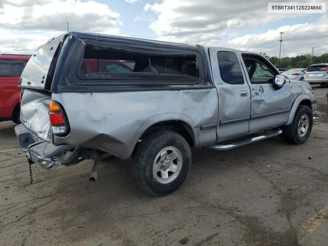 2002 Toyota Tundra Access Cab VIN: 5TBRT34112S224860 Lot: 67766624