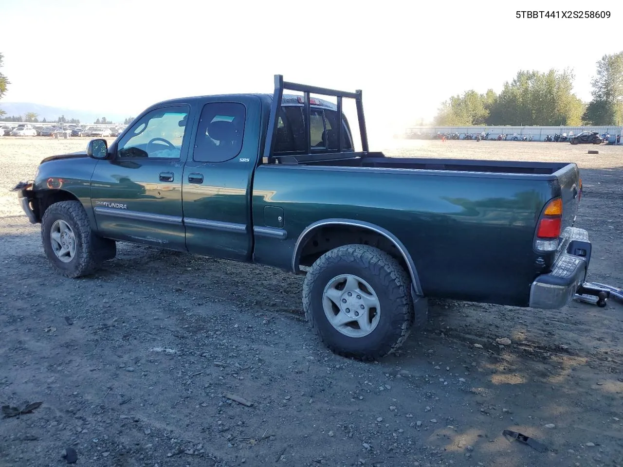 2002 Toyota Tundra Access Cab VIN: 5TBBT441X2S258609 Lot: 68184814