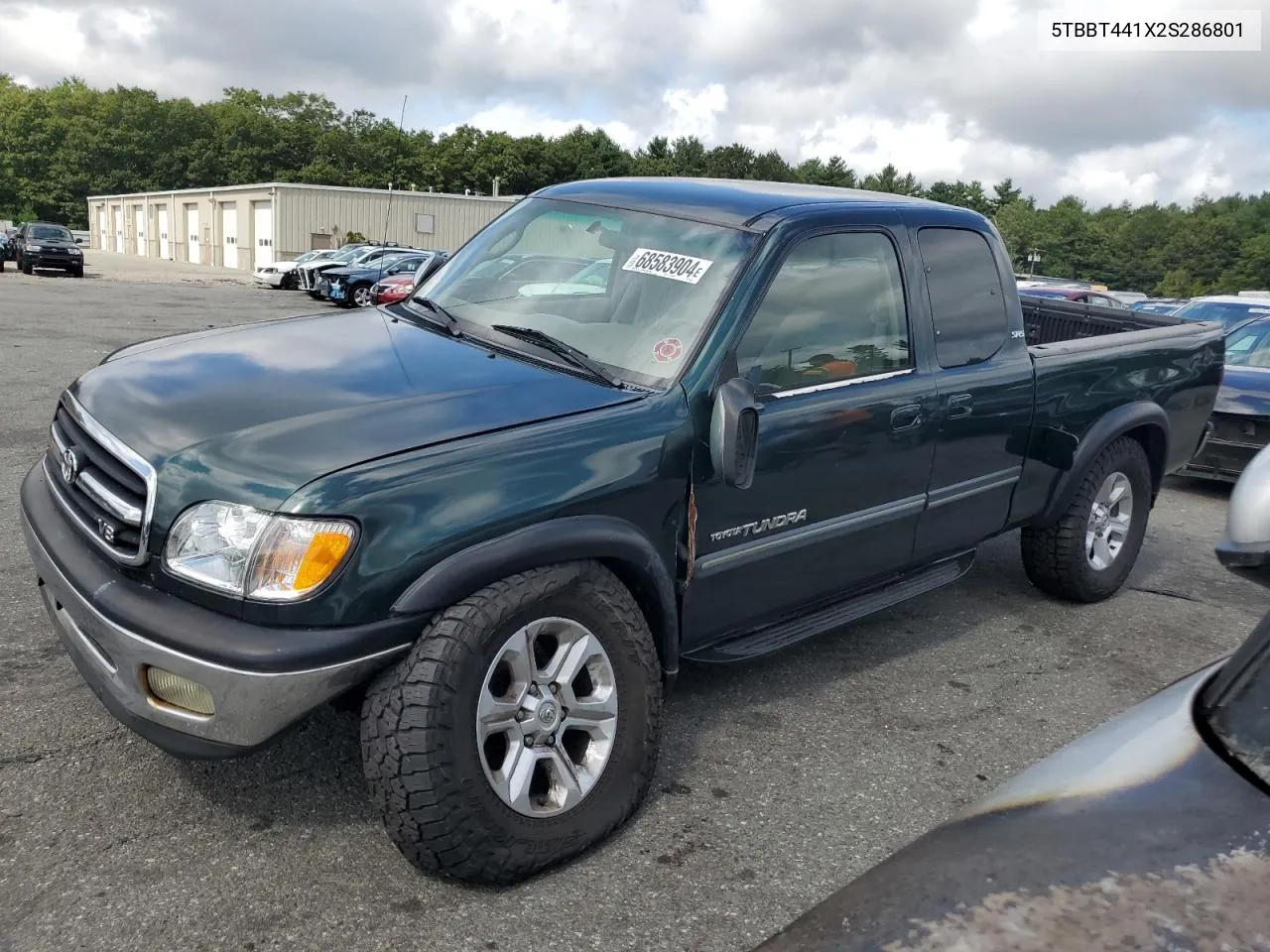 5TBBT441X2S286801 2002 Toyota Tundra Access Cab