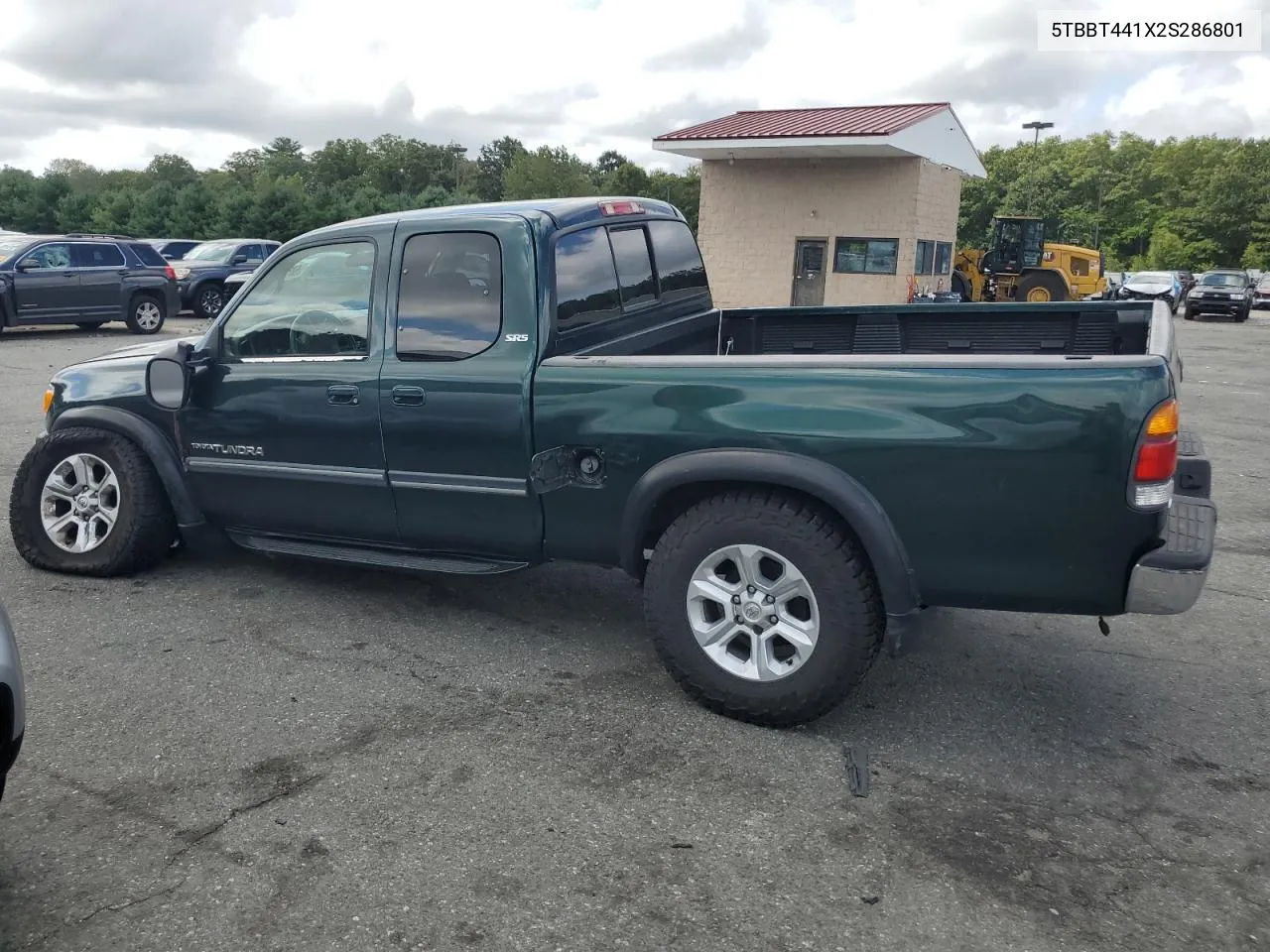 2002 Toyota Tundra Access Cab VIN: 5TBBT441X2S286801 Lot: 68583904